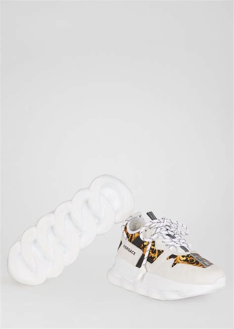 versace barocco print chain reaction 2 sneakers|Versace chain reaction sneakers price.